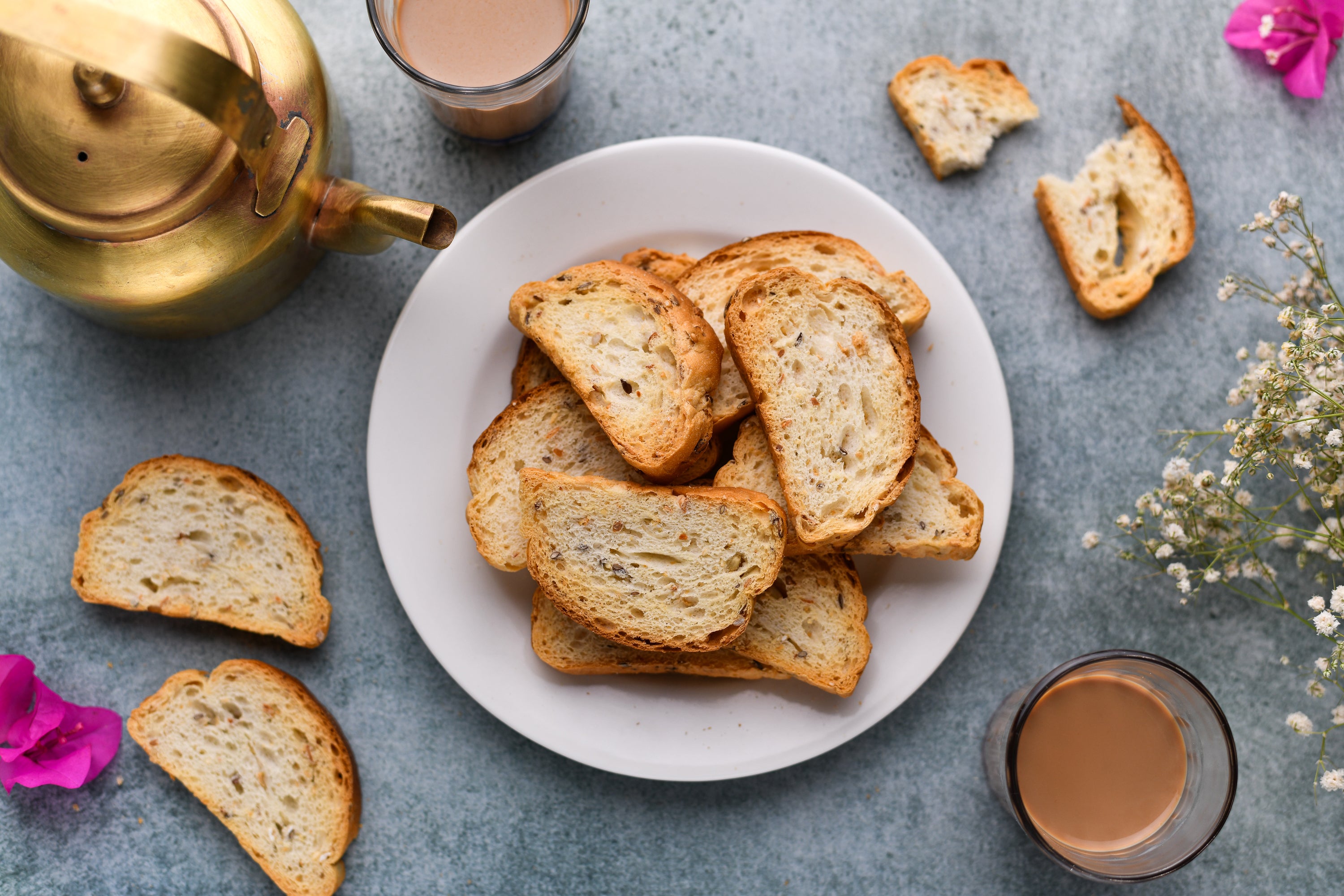 Multigrain Rusk – How Sweet Bakery